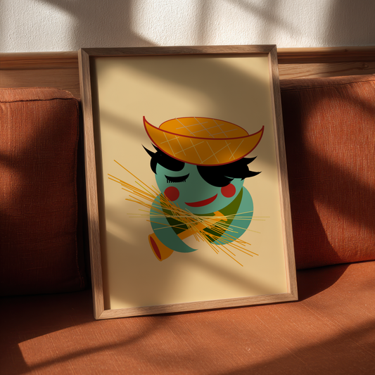 Little Boy Blue Giclée Wall Art Print