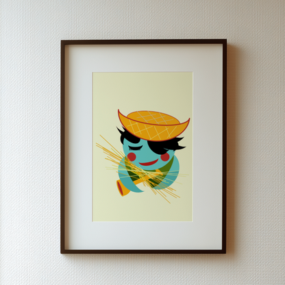 Little Boy Blue Giclée Wall Art Print
