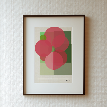 Modern Botanical Impressions | Abstract Botanical Wall Art Collection