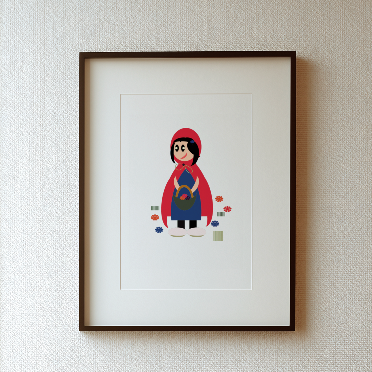 Little Red Riding Hood Giclée Wall Art Print