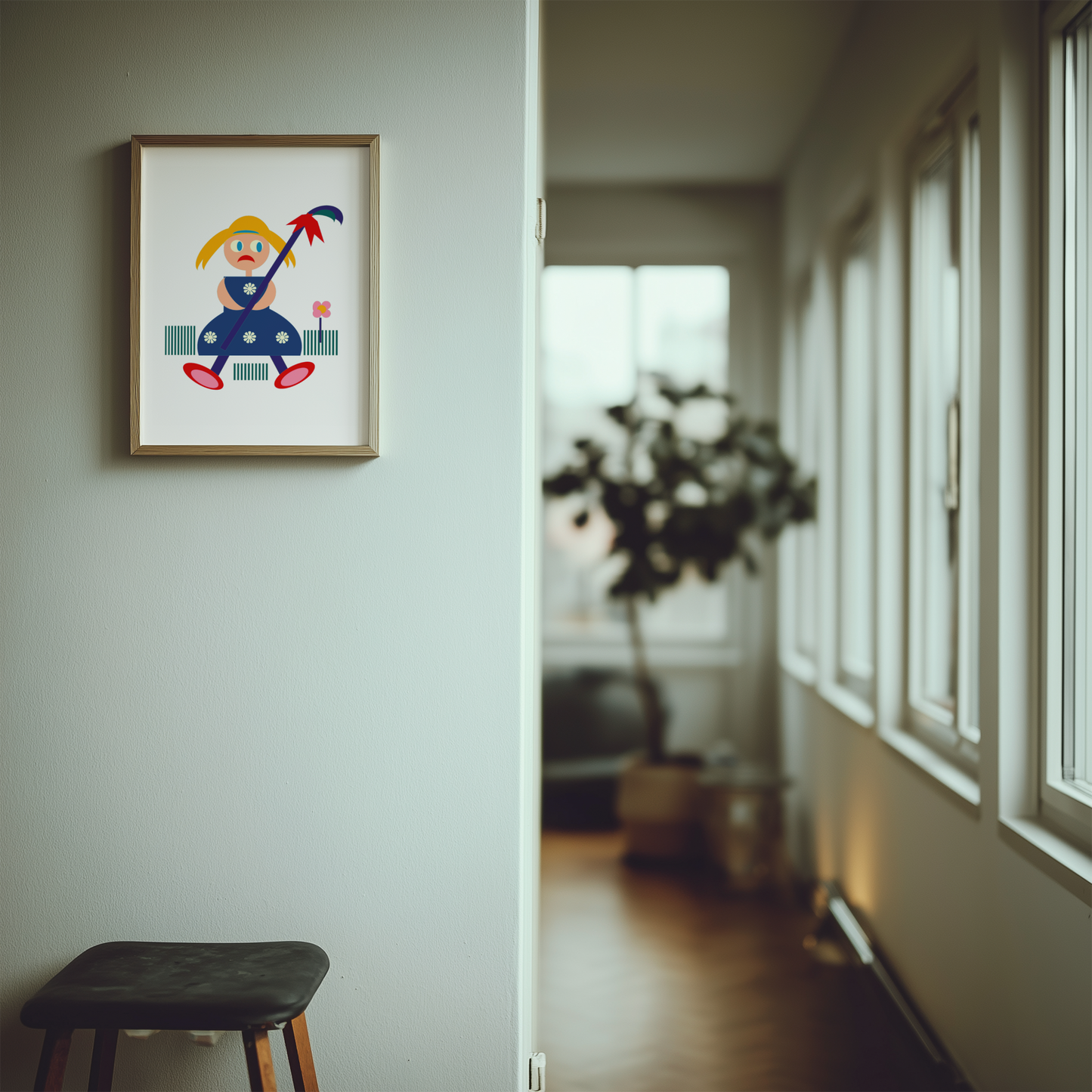 Little Bo-Peep Giclée Wall Art Print