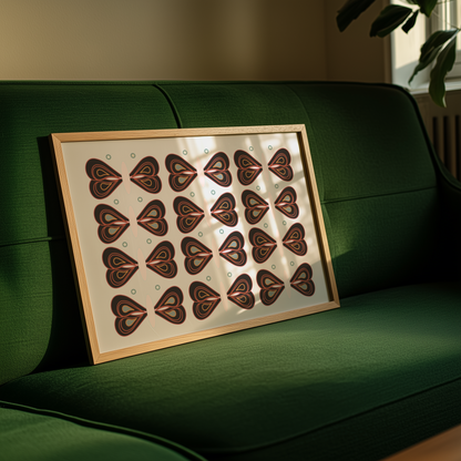 Bold Butterflies Giclée Wall Art Print