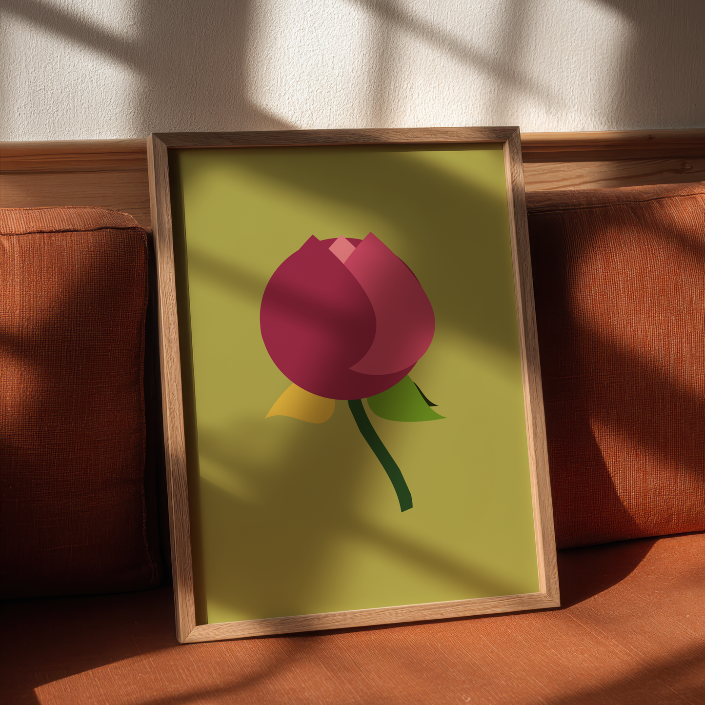 Mid Century Modern Botanicals | Inspired by Pennsylvania Dutch and Bauhaus