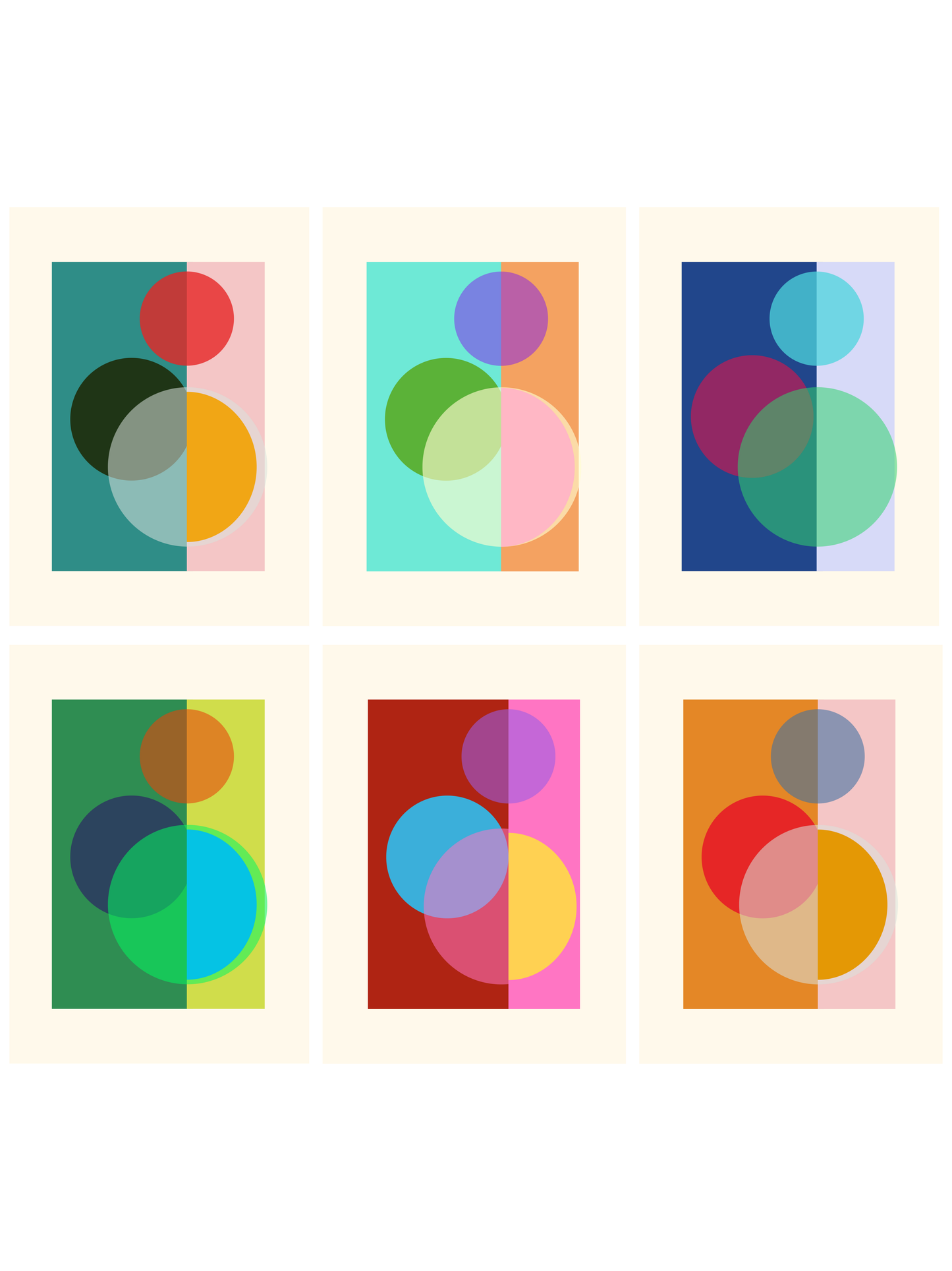 The Spherical Spectrum: A Bauhaus Geometric Study