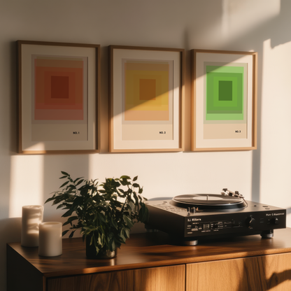 The Rainbow Study: Inspired by Josef Albers